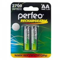 Аккумулятор Perfeo AA2700mAh/2шт