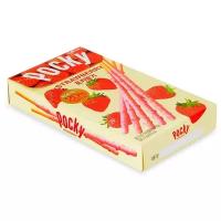 Печенье-палочки Pocky в шоколаде с клубникой Маття (41г)