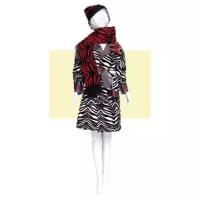 Набор для шитья «Одежда для кукол Judy Zebra №2», DressYourDoll