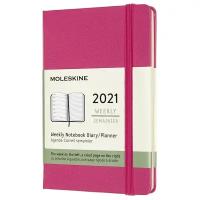 Еженедельник Moleskine CLASSIC WKLY Pocket 90x140мм 144стр. Фуксия