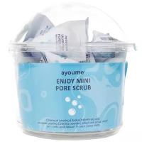 Скраб с содой для очищения пор Ayoume Enjoy Mini Pore Scrub, 30 шт, 90 г