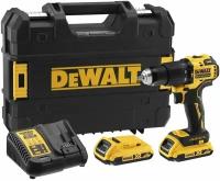 Ультракомпактная ударная дрель-шуруповерт 18В DEWALT DCD709D2T-QW