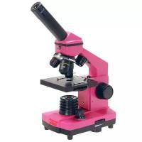 Микроскоп Микромед Эврика 40–400х в кейсе фуксия