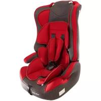 Автокресло группа 1/2/3 9-36 кг Teddy Bear 513 RF DEEP RED+BLACK DOT