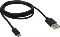 Кабель USB-micro USB/PVC/black/1m/REXANT, цена за 1 шт