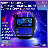 TS18 PRO Dodge Caravan 4 Chrysler Voyager RG RS 6/128GB