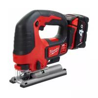 Аккумуляторный электролобзик Milwaukee M18 BJS-402C 4.0Ач х2 кейс