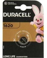 Дисковая батарейка Duracell CR1620 Lithium Battery 3v BL1, 1шт