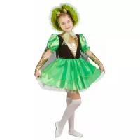 Карнавальный костюм Элит Классик Муха-цокотуха в зеленом платье