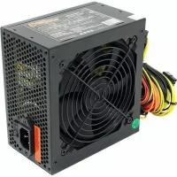 Блок питания Exegate 600NPXE(+PFC), ATX, PC, black, 12cm fan, 24p+(4+4)p,6/8p PCI-E,4SATA, 3IDE, FDD + кабель 220V в комплекте (EX284715RUS)