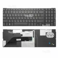 Клавиатура для ноутбука HP ProBook 4520, 4520s, 4525, 4525s Series. Плоский Enter. Черная, с черной рамкой