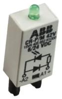 Варистор и светодиод зеленый CR-P/M-92CV 110-230B AC/DC для реле CR-P, CR-M 1SVR405655R1100 ABB