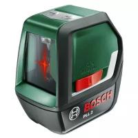 Нивелир лазерный "Bosch green" PLL 2 рабочий диапазон-10м