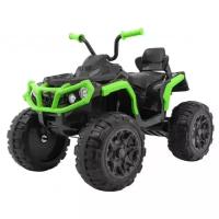 Детский квадроцикл Grizzly ATV Green/Black 12V с пультом управления - BDM0906