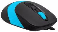 Клавиатура + мышь A4 Fstyler F1010 клав: черный/синий мышь: черный/синий USB Multimedia