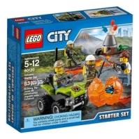 Конструктор LEGO City 60120 Набор для начинающих исследователей вулканов