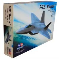 80210 Hobby Boss Американский истребитель F-22 Raptor (1:72)