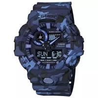 Наручные часы CASIO G-Shock, синий, черный