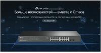 Коммутатор Smart линейки Omada с 16 гигабитными портами PoE+ и 2 портами SFP SG2218P