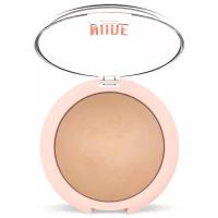 Golden Rose Запеченная пудра с сиянием Nude Look Sheer Baked Powder Nude Glow