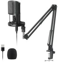 Конденсаторный USB-микрофон Maono AU-PM461S Podcasting Microphone Kit (Black)