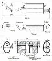 Глушитель Trialli арт. EMM 2708