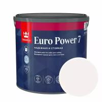 Краска моющаяся Tikkurila Euro Power 7 RAL 9010 (Белый - Pure white) 2,7 л