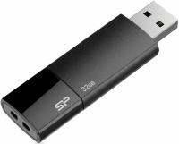 USB Flash накопитель 32Gb Silicon Power Ultima U05 Black (SP032GBUF2U05V1K)