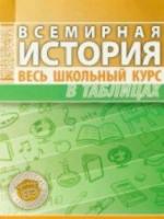 Всемирная история. Весь школьный курс в таблицах /Дуда