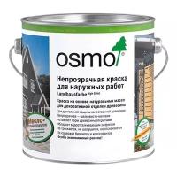 OSMO Landhausfarbe полуматовая 2507 серо-голубой 2.5 л