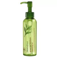 Innisfree гидрофильное масло для лица с экстрактом зеленого чая Green Tea Moisture Cleansing Oil