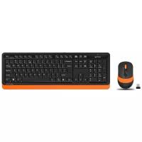 Клавиатура и мышь A4Tech Fstyler FG1010 Black/Orange