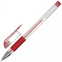 Attache ручка гелевая Economy, 0.5 мм, 901704, красный цвет чернил, 1 шт