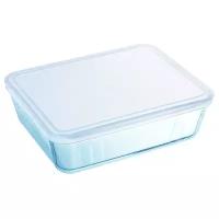 Блюдо Pyrex Daily с крышкой 25x20x7.5см 2.25л прямоугольное