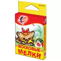 Карандаши восковые Луч трехгранные, 6 цветов (12С870-08)