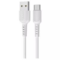 Кабель USB Type-C BX16 1M Borofone белый