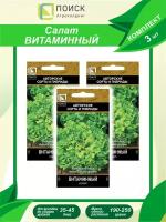 Комплект семян Салат Витаминный х 3 шт