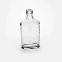 Бутылка 0,25 л винтовая "Бомба фляжка", без пробки (20 шт)
