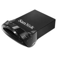 USB Flash Drive SanDisk Ultra Fit USB 3.1 CZ430 16 ГБ, 1 шт., черный
