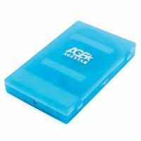 USB 2.0 Внешний корпус 2.5" SATA AgeStar SUBCP1 (BLUE)