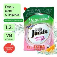 Jundo «Universal» Концентрированный универсальный гель для стирки всех видов белья, 1.2 л