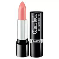 LUXVISAGE Помада для губ GLAM LOOK CREAM VELVET сатиновый финиш, тон 303 клубничное суфле