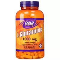 Аминокислота NOW L-Glutamine, нейтральный, 240 шт