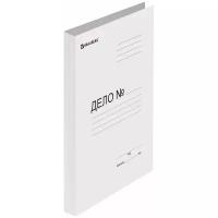Папка без скоросшивателя Brauberg "Дело", картон, плотность 300 г/м2, до 200 листов (124571)