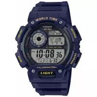 Наручные часы CASIO Collection, синий, серый