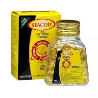 COD LIVER OIL Capsules Seacod Sanofi (Рыбий жир в капсулах Сиакод Санофи) (110 капсул)