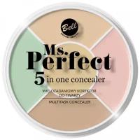 Набор консилеров для лица `BELL` PERFECT CONCEALER 5 IN 1 тон 01