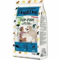 Dog&Dog Top-Fish Сухой корм для взрослых собак, с тунцом