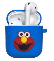 Чехол для Apple AirPods Sesame Street, Elmo