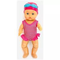 Интерактивный пупс плавает в воде Swimming Doll 8628, для ванны, 34 см, водонепроницаемая кукла для плавания, детская игрушка для девочек, электричес